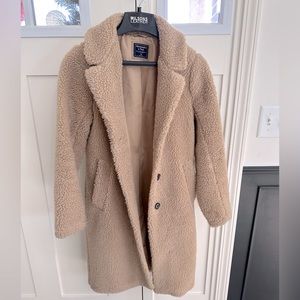 A&F Teddy Coat